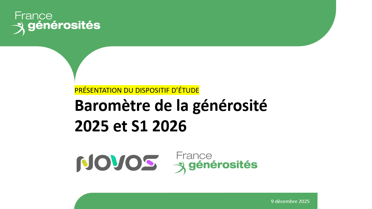 Illustration de l'article : Présentation de la prochaine édition du Baromètre de la générosité