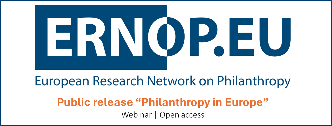 Illustration de l'article : Webinaire de présentation de l’étude « Philanthropy in Europe » de l’ERNOP