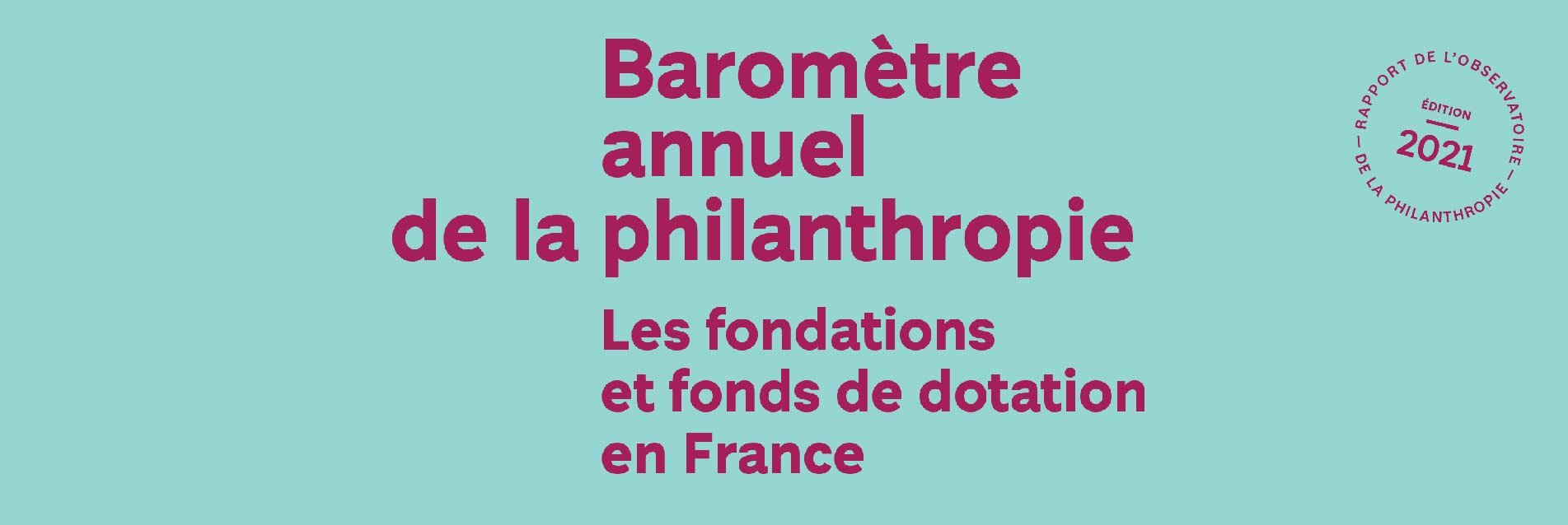 banniere-barometre 2021 de la philanthropie banniere-barometre 2021 de la philanthropie