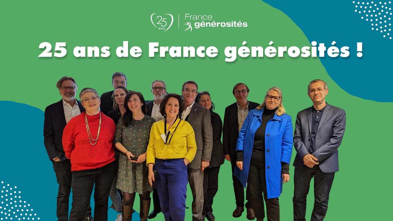 france générosités 25 ans france générosités 25 ans