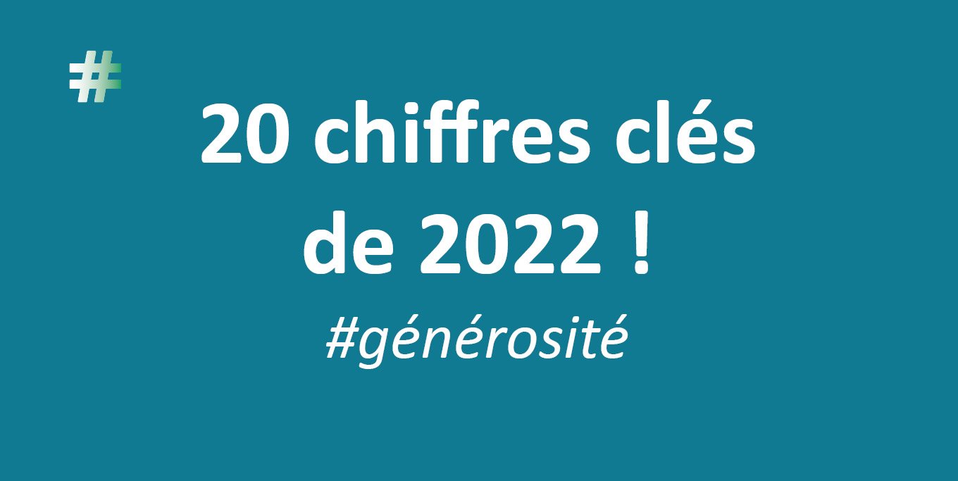 Illustration de l'article : 20 chiffres clés de 2022 sur la générosité