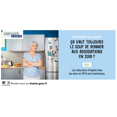 Illustration de l'article : Prélèvement à la source : un acompte de 60% sur les réductions d’impôt versé dès le 15 janvier 2019