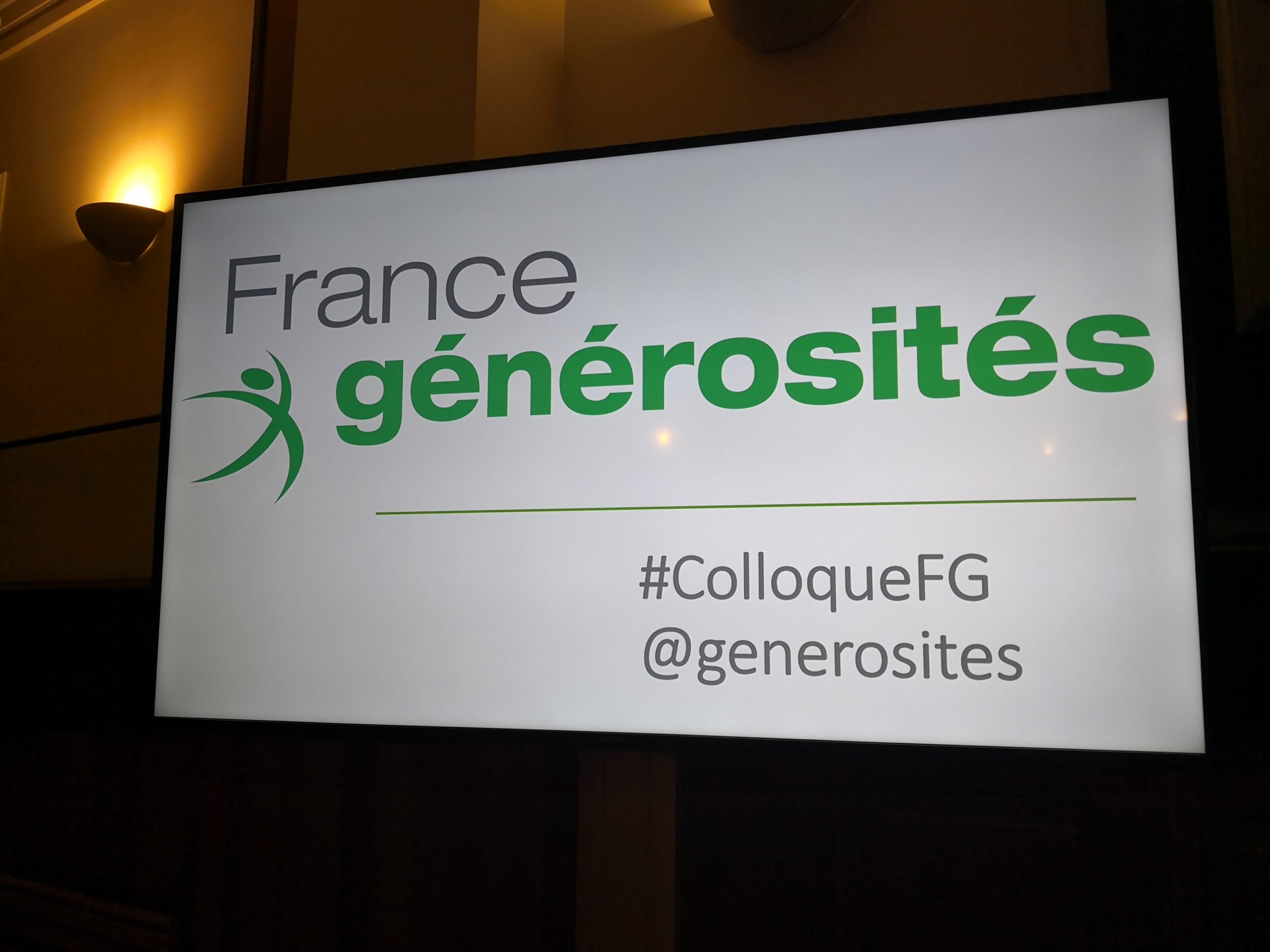 Illustration de l'article : Retour sur le colloque France générosités du 15 novembre 2018