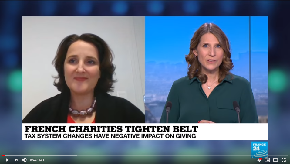 Illustration de l'article : Interview de Laurence Lepetit par France 24