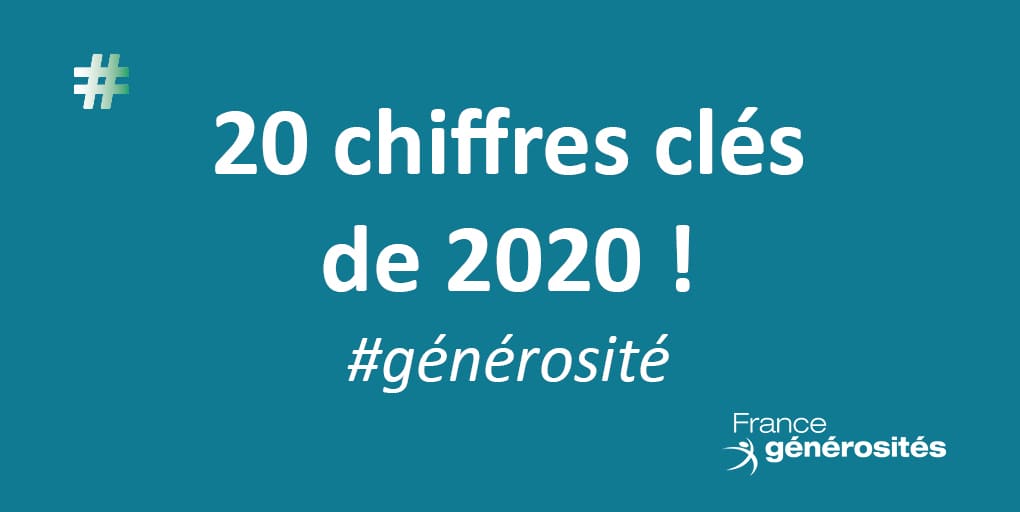 Illustration de l'article : 20 chiffres clés de 2020 sur la générosité