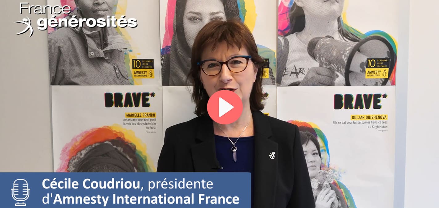 Illustration de l'article : La parité chez Amnesty International – Témoignage de Cécile Coudriou