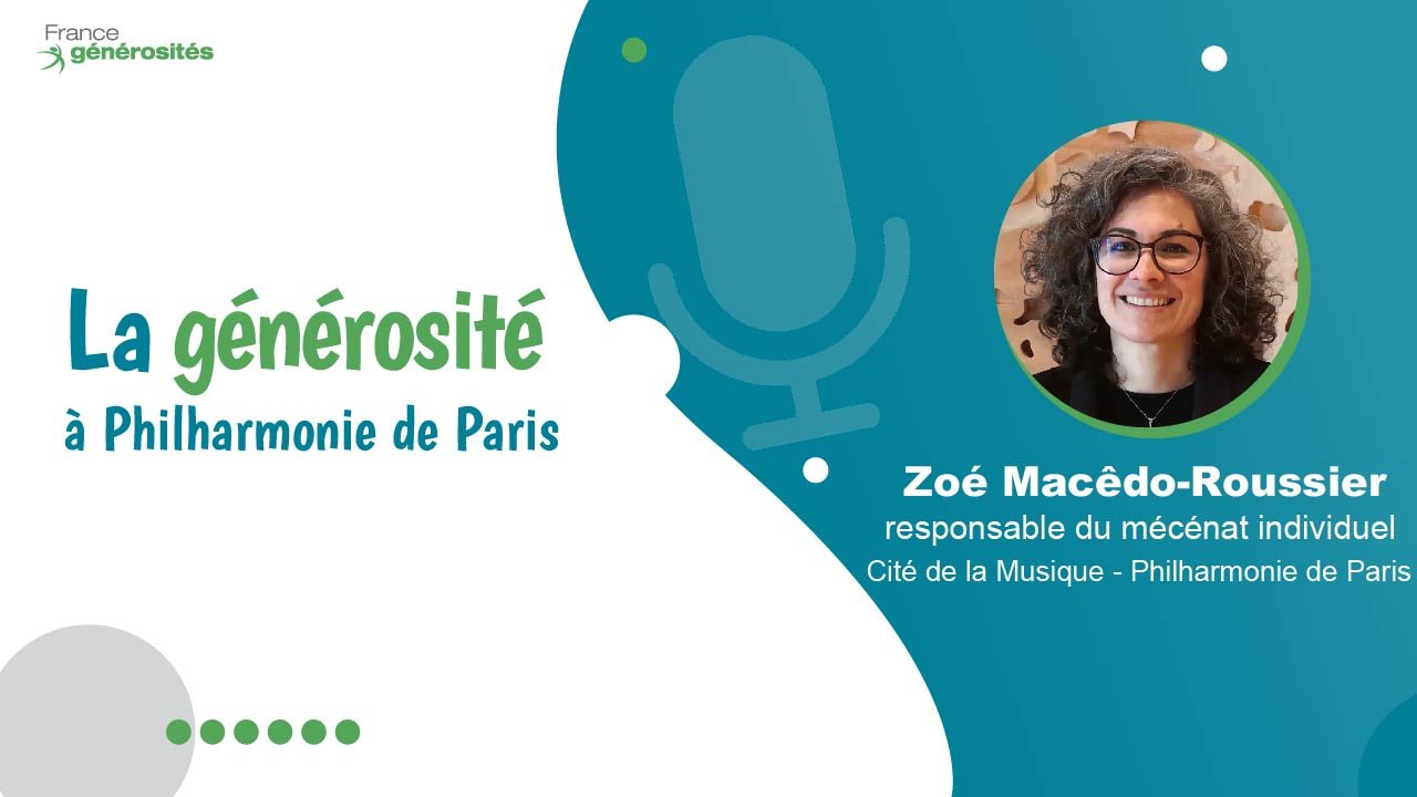 Illustration de l'article : La générosité au sein de la Philharmonie de Paris – Interview vidéo