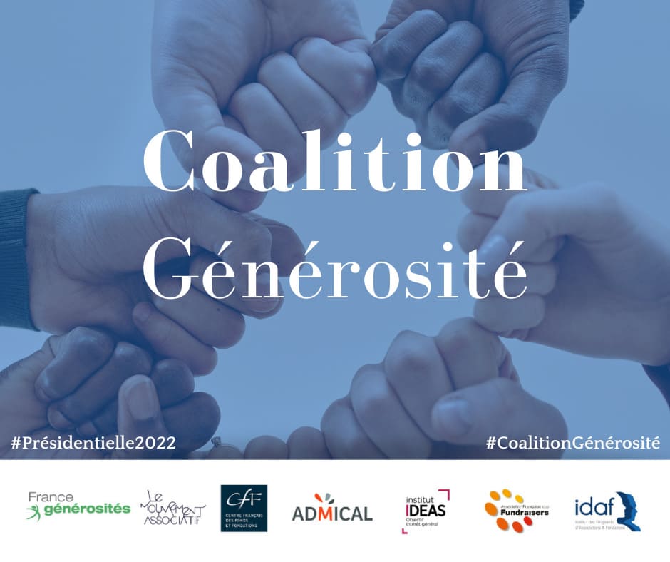 Illustration de l'article : Livre Blanc de la « Coalition Générosité » :  Appel aux candidats pour une politique ambitieuse de la générosité
