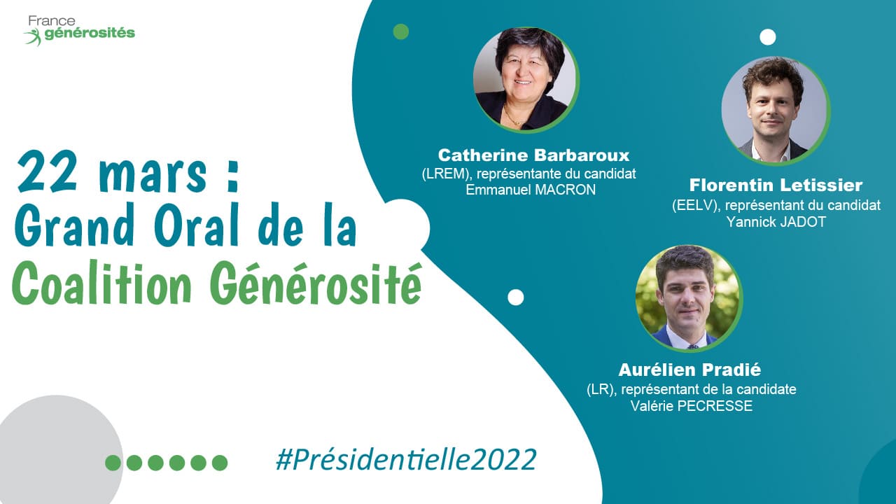 Illustration de l'article : Présidentielle 2022 – Grand Oral de la Coalition Générosité < Replay disponible >