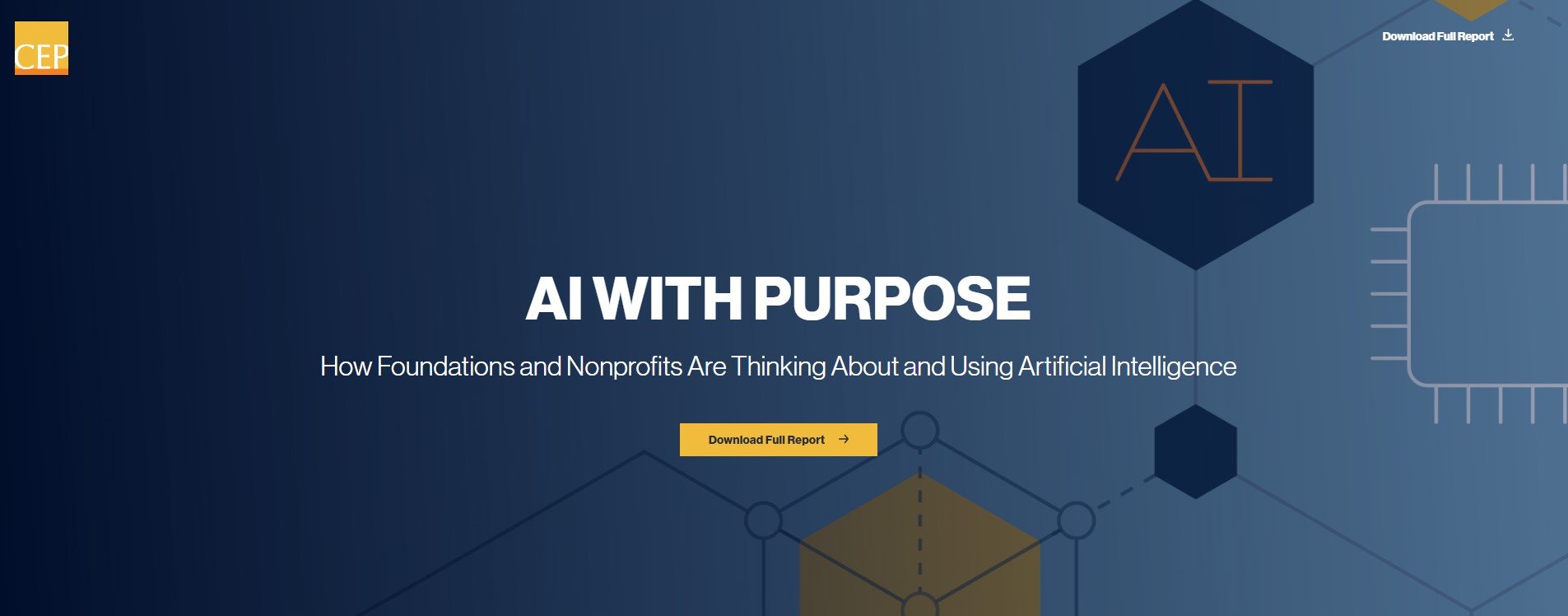 Illustration de l'article : Part de l’IA dans les financements des fondations – Etude Center for Effective Philanthropy – 2025