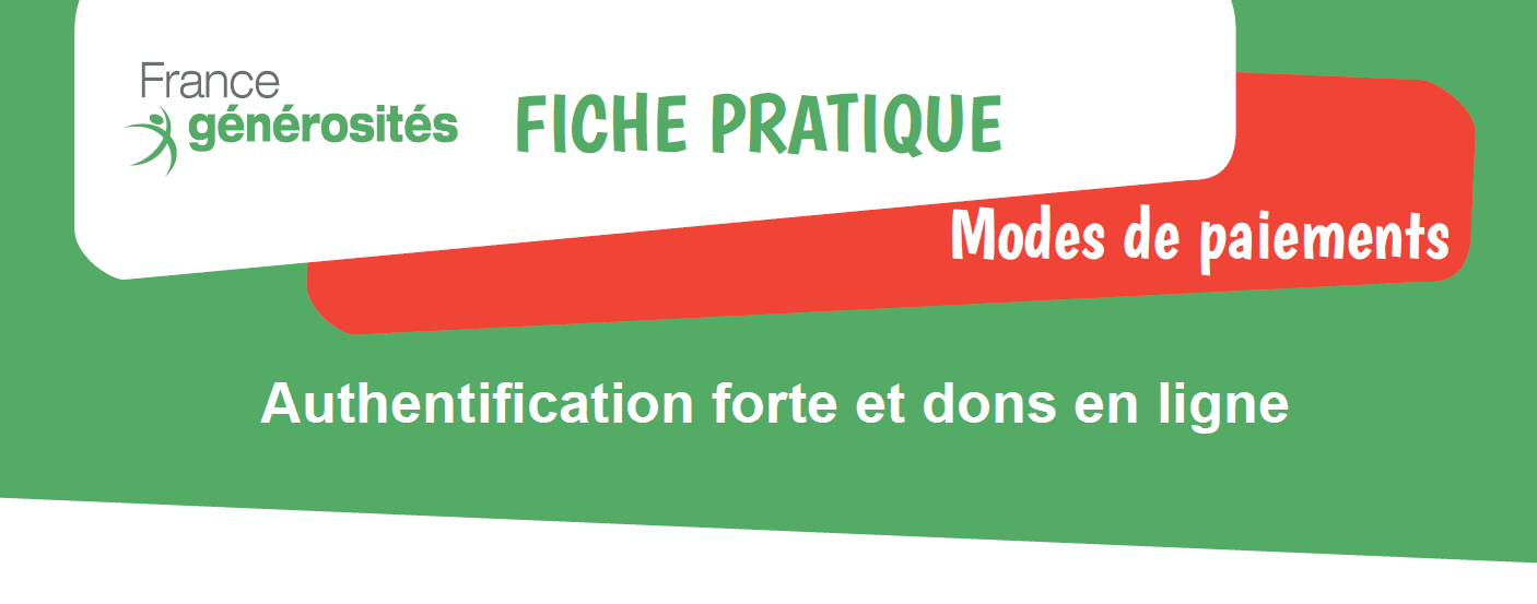 Illustration de l'article : Authentification forte & dons en ligne