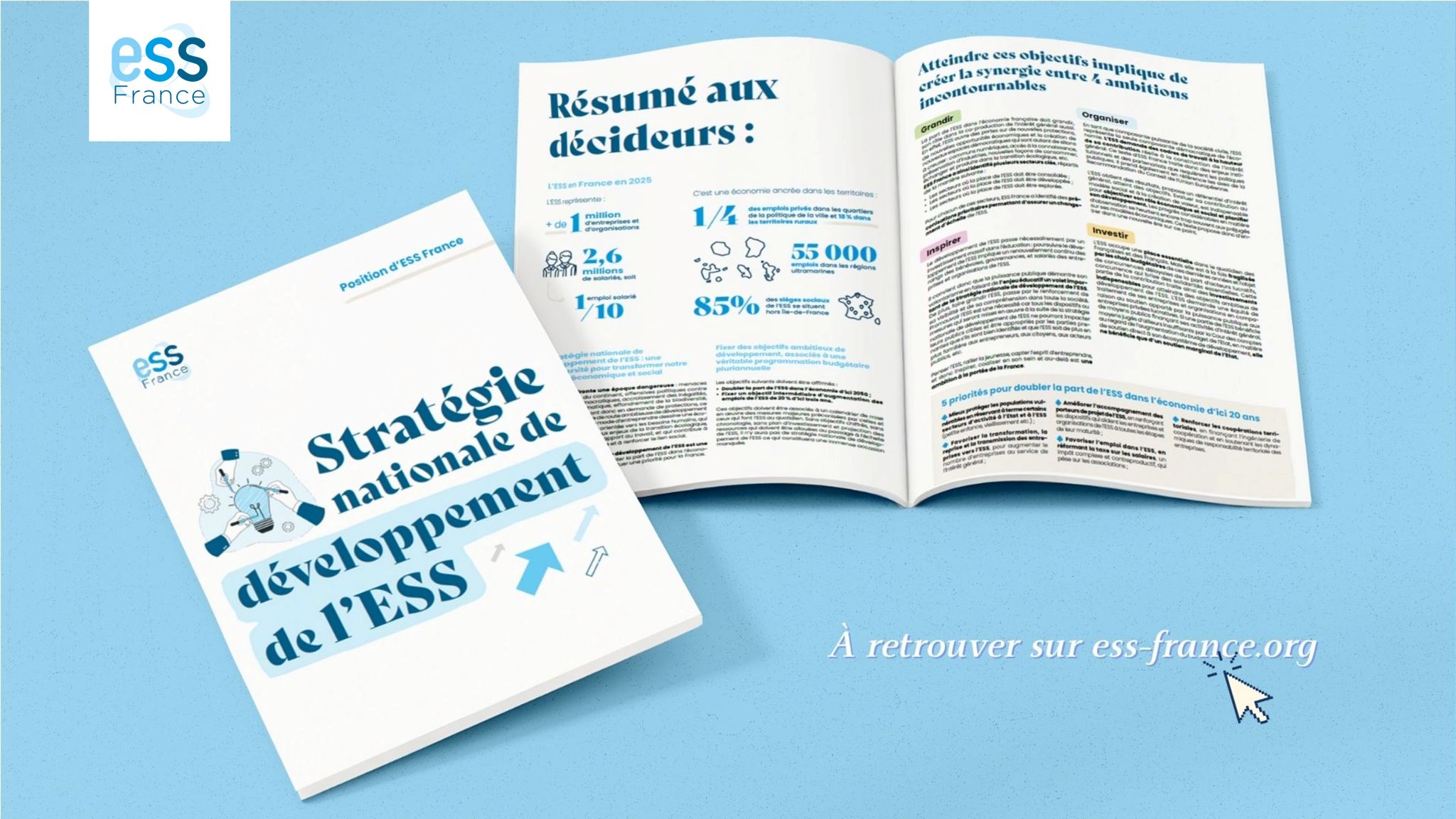 Illustration de l'article : Position d’ESS France sur la Stratégie Nationale de l’ESS