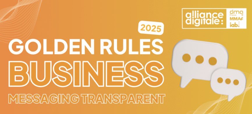 Illustration de l'article : Golden Rules du Business Messaging – Guide de l’Alliance Digitale – Octobre 2025