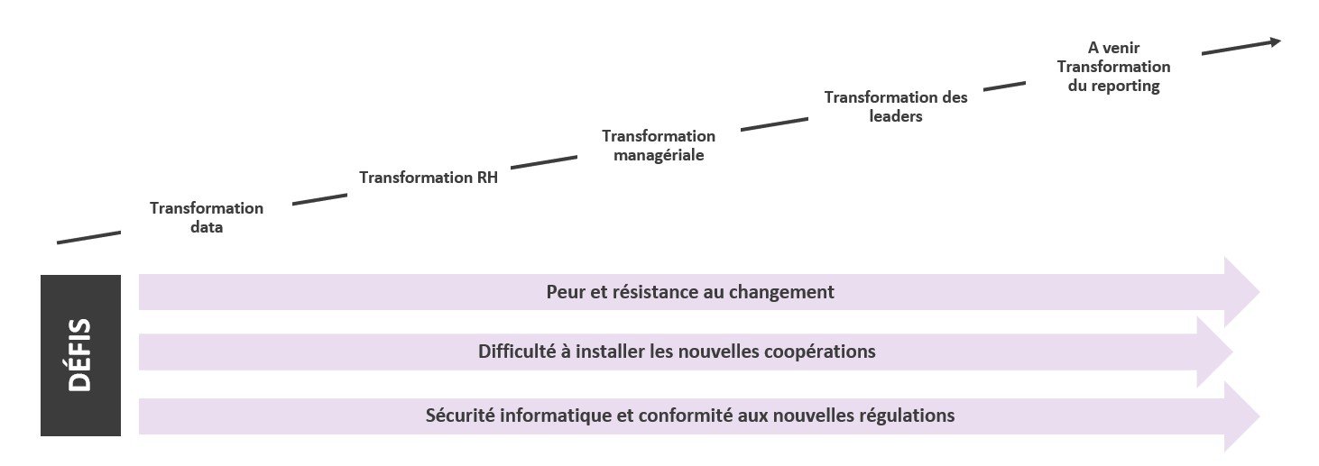 etude alliance digital - impact des transformations digitales - remodelage organisationnel