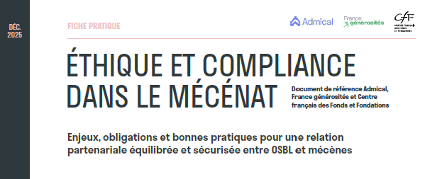 couverture de la fiche pratique sur la compliance