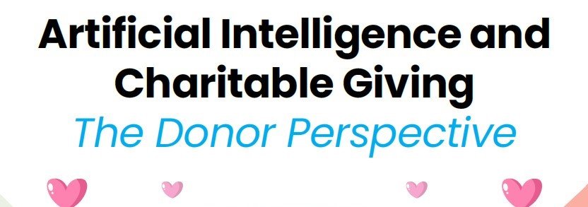 Illustration de l'article : Perception des donateurs à l’usage de l’IA par les OSBL – Etude 2025 – FundraisingAI (USA)