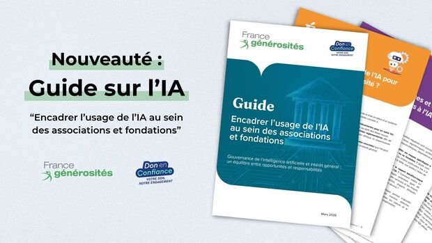 Illustration de l'article : Vient de paraitre : Guide sur l’encadrement de l’IA au sein des associations et fondations