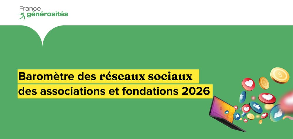 couverture baromètre des réseaux sociaux des associations et fondations 2026