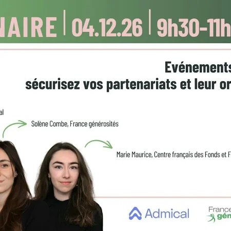 Illustration de l'article : Webinaire – Les événements caritatifs