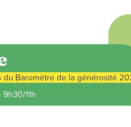 Illustration de l'article : Webinaire – Ambitions et nouveautés du Baromètre de la générosité 2027