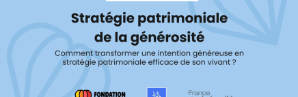 présentation de la stratégie patrimoniale de la générosité