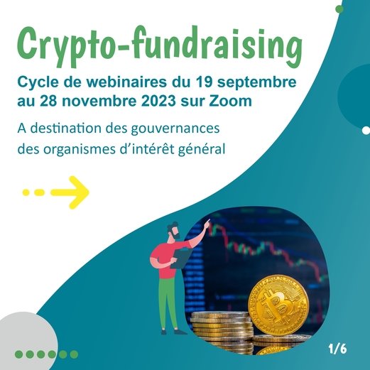 Illustration de l'article : Septembre à novembre 2023 – Cycle de webinaires – Crypto fundraising