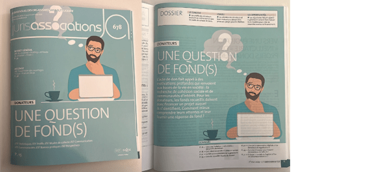 Illustration de l'article : Dossier France générosités sur le JurisAssociation du 1er mai 2023 : Une question de fond(s) ?