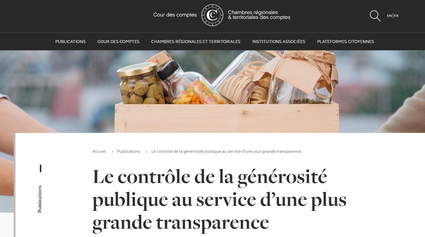 Illustration de l'article : Rapport de la Cour des comptes sur la générosité : avis de France générosités