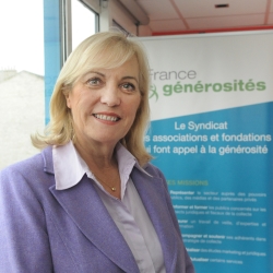 photo de Françoise Sampermans, Présidente de France générosités