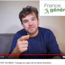 La chaîne YouTube “Osons Causer” nous parle de la générosité