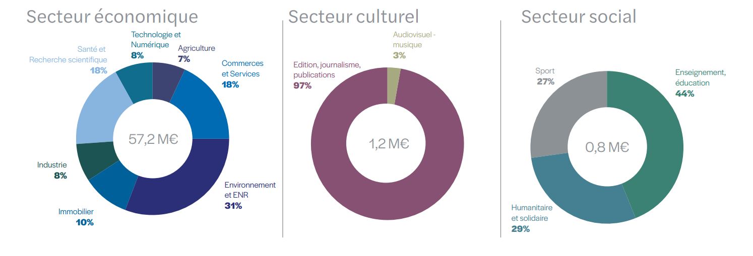 secteur du financement participatif par investissement en 2020 - baromètre du crowdfunding en 2021 sur 2020