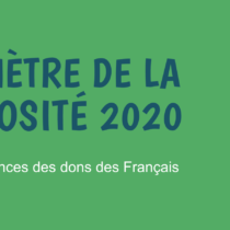 Baromètre de la générosité 2020 – France générosités – mai 2021