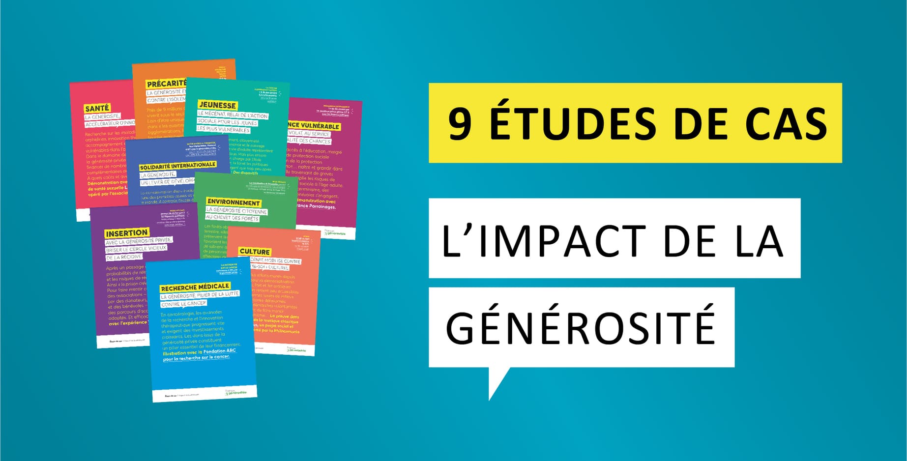 Etude de cas d'impact sur la générosité de France générosités - novembre 2021