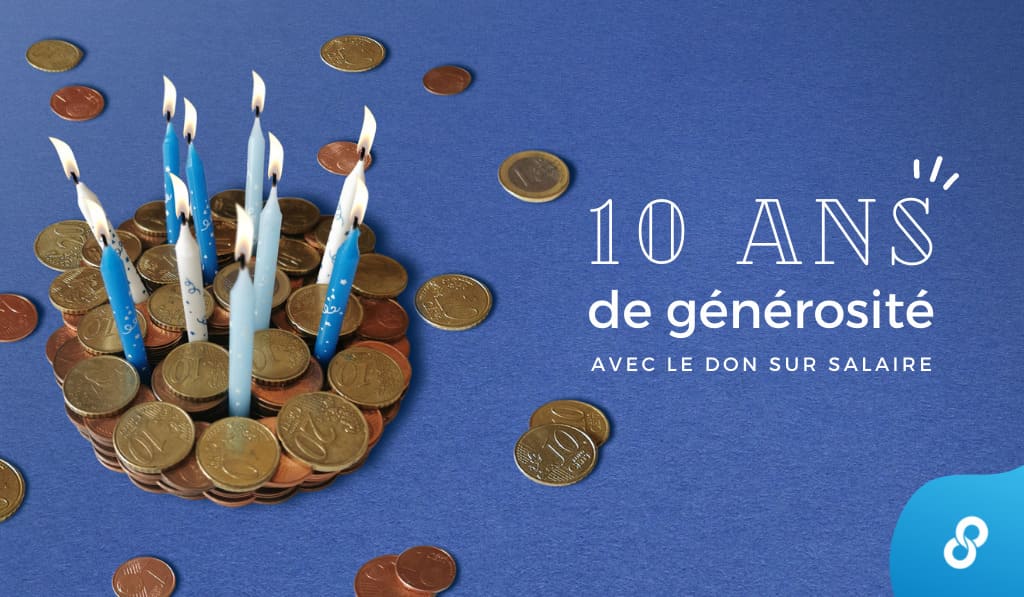 etude 10 chiffres clés sur le don sur salaire - couverture novembre 2021