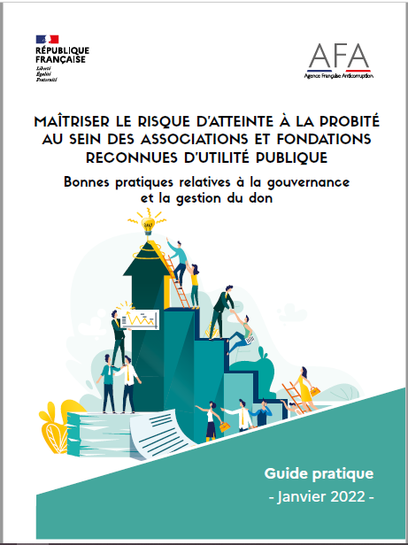 couverture guide AFA maîtrise des risques sur la gouvernance et la gestion des dons
