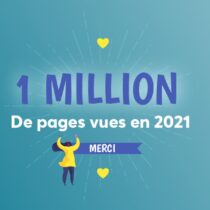 Plateforme infodon : 1 million de vues en 2021 !