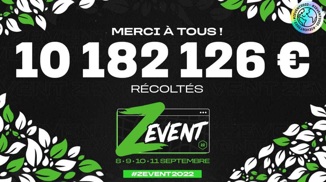 10 millions au Z Event 2022 - BD