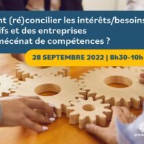 28 septembre : Conférence mécénat de compétences “Concilier intérêts associatifs et des entreprises ?”