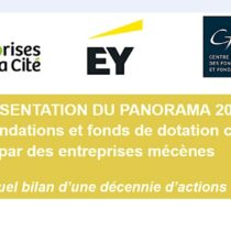 13 octobre : Restitution du Panorama des fondations et FDD 2022