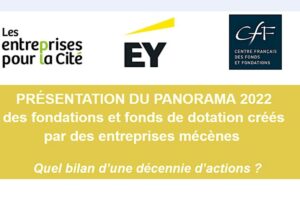 restitution du panorama des fondations 2022 - LEPC CFF