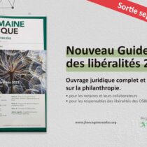 Guide des Libéralités 2023