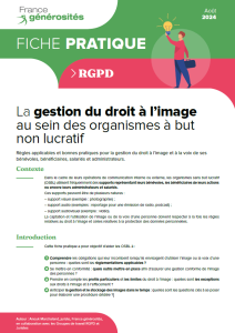 fiche pratique droit à l'image