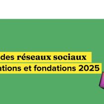 Chiffres Réseaux sociaux 2025 – Baromètre des associations et fondations – Juin 2025