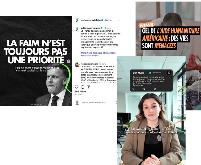 exemple ACF - secteur associatif sur les réseaux sociaux - visibrain