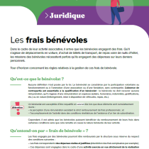 Les frais bénévoles
