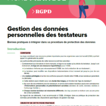 Fiche pratique : Gestion des données personnelles des testateurs