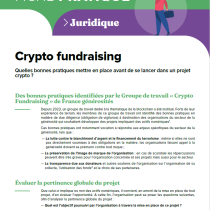 Fiche pratique : Bonnes pratiques pour se lancer dans un projet de crypto fundraising [réservé membres]